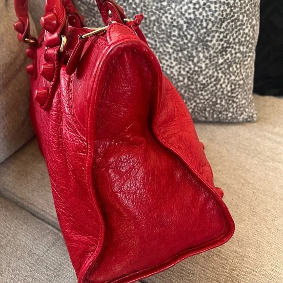 Balenciaga Motocross Giant Covered Brogues Work Le City Bag - Picture 4 of 12